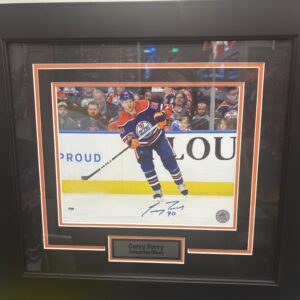 Corey Perry Signed Framed 8X10 Picture COA AJ