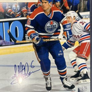 Jeff Beukeboom #6 Signed 8X10 Photo COA AJ Sports