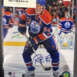 Ryan Smyth #94 Signed 8X10 Photo COA AJ Sports