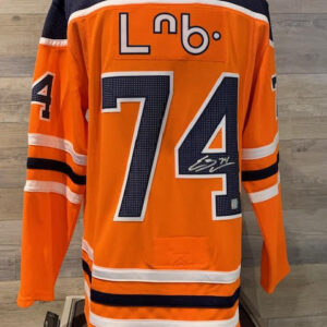 Ethan Bear Signed Jersey - Orange - Cree Spelling - COA HHM