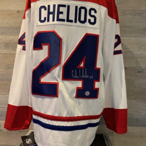 Chris Chelios Signed Jersey COA AJ