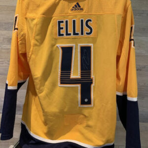 Ryan Ellis Signed Jersey - Yellow - COA Frameworth