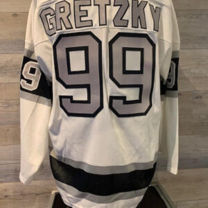 Wayne Gretzky Signed Jersey - Retro White - COA JSA