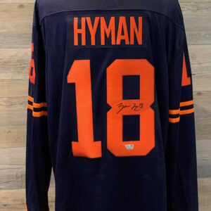 Zach Hyman Signed Jersey - Navy - COA Fanatics
