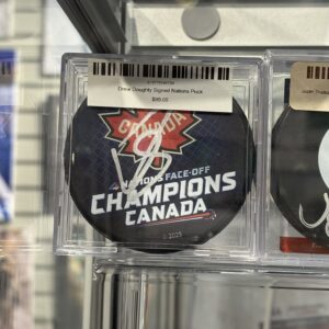 Drew Doughty Signed Nations Puck