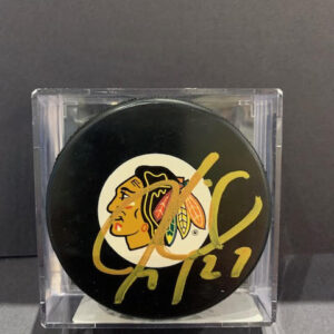Jeremy Roenick Chicago Blackhawks Signed Puck