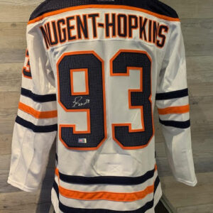 Ryan Nugent-Hopkins Signed Jersey - White - COA Pro-Am