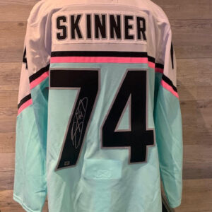 Stuart Skinner Signed Western Conference Jersey All Stars COA EC