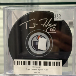 Trent Frederic Signed Puck