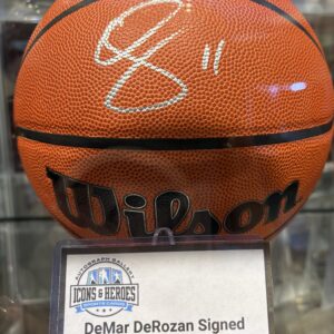 DeMar DeRozan Signed Basketball - COA Beckett