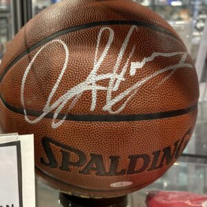 Dennis Rodman Signed Basketball - COA AJ