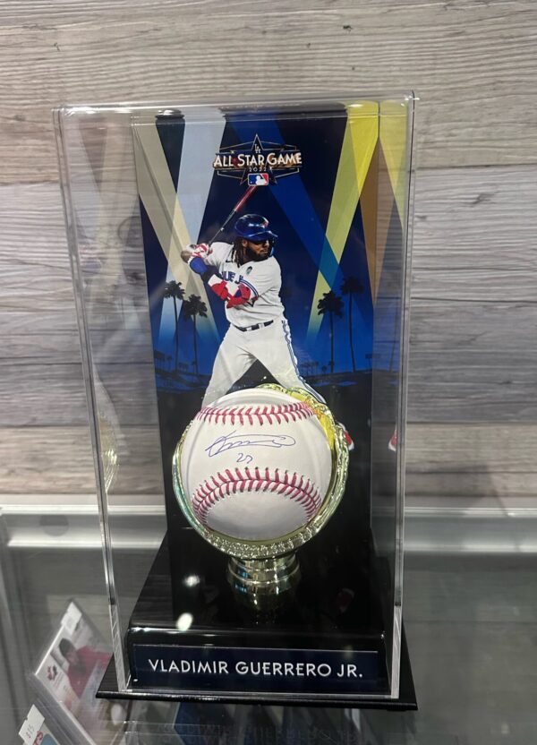 Vladimir Guerrero Jr. Signed Baseball w/ Case COA Fanatics