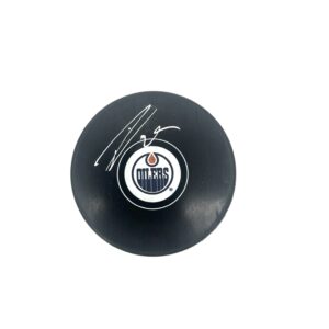 Leon Draisaitl Signed Puck W/ COA