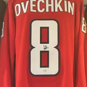 Alexander Ovechkin Signed W. Capitals Jersey w/ COA JSA