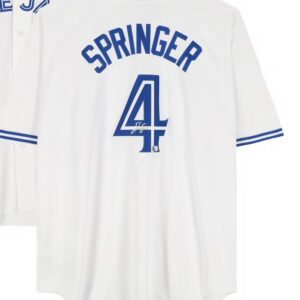 George Springer Autographed Jersey W/COA