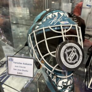 Yaroslav Askarov Signed Helmet w/ COA UD