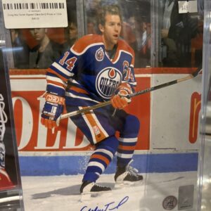 Craig MacTavish Signed Oilers 8x10 Photo w/ COA