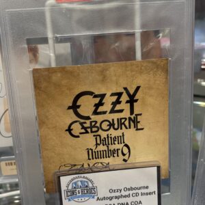 Ozzy Osbourne Signed CD W/PSA DNA COA