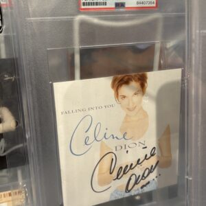 Celine Dion Signed CD W/PSA DNA COA