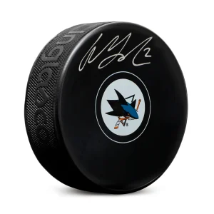 Will Smith Signed Sharks puck W/COA AJ