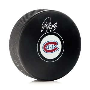 Ivan Demidov Signed Canadiens Puck W/COA AJ